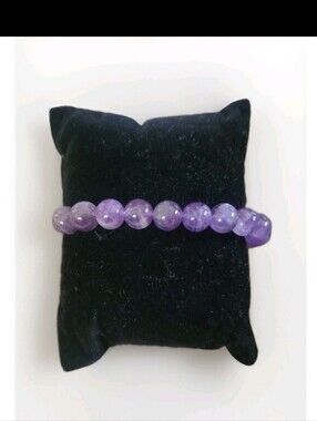 African Amethyst Bolo Bracelet Platinum Plated Sterling Silver 50ctw